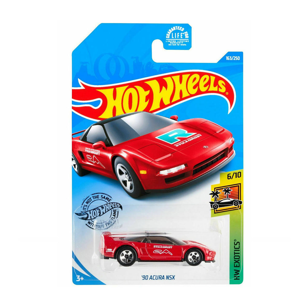 Hot Wheels 2020: '90 Acura NSX - HW Exotics 6/10 Long Card 163/250