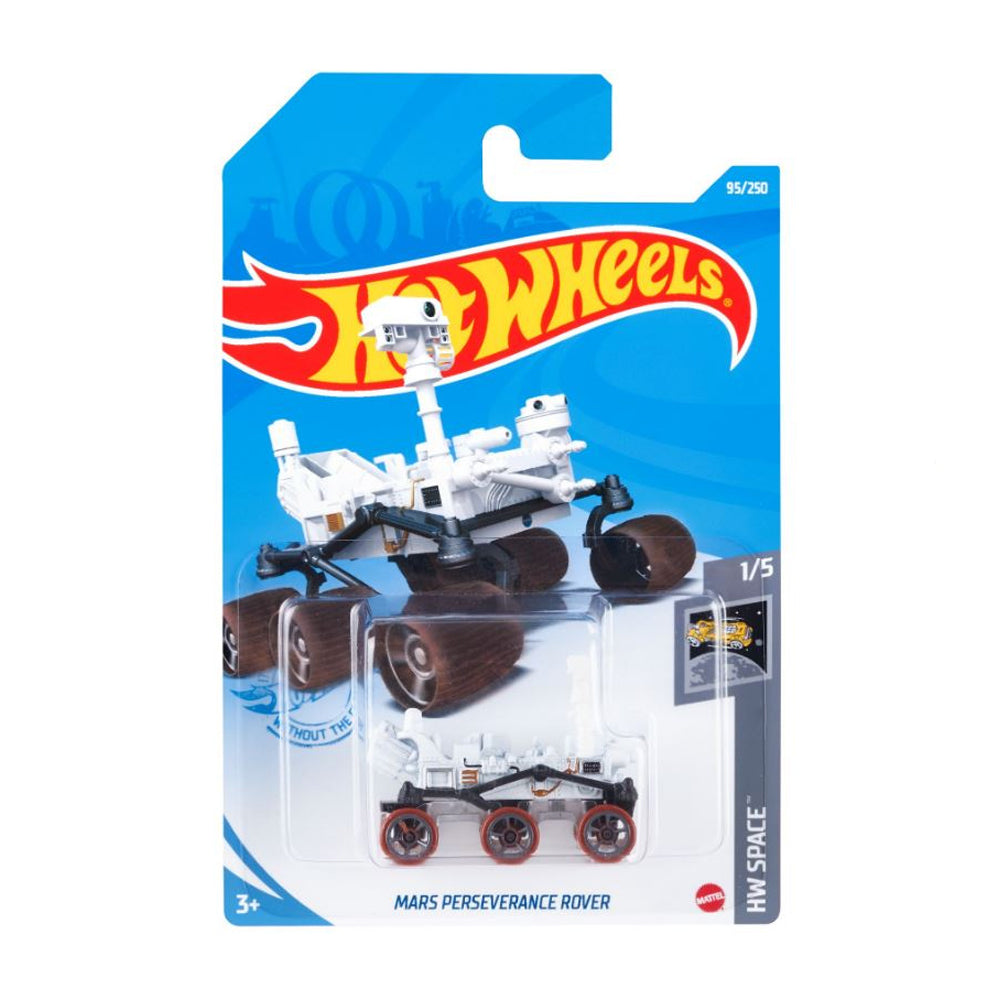 Hot Wheels 2021: Mars Perseverance Rover - HW Space 1/5 Long Card 95/250