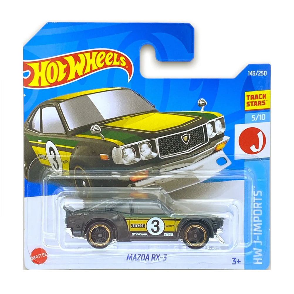 Hot Wheels 2022: Mazda RX-3 - HW J-Imports 5/10 Short Card 143/250