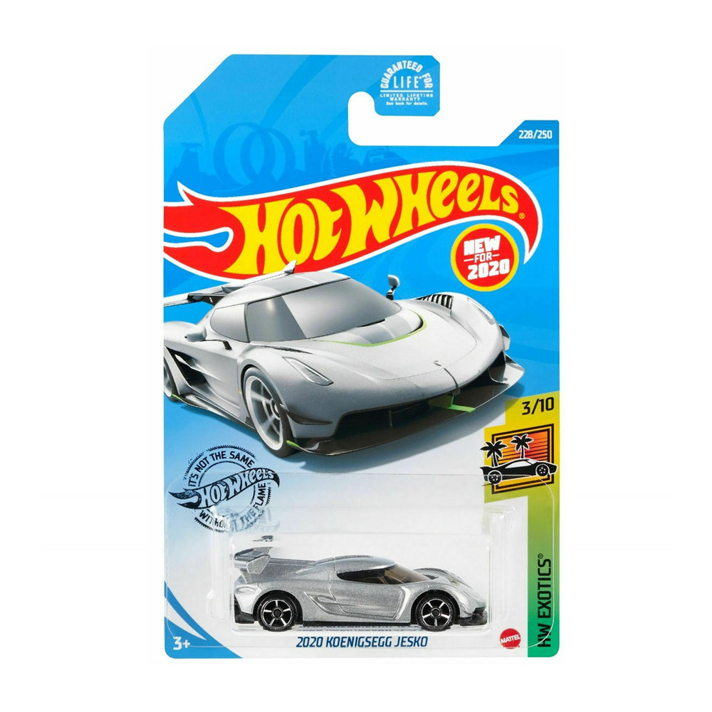 Hot Wheels 2020: 2020 Koenigsegg Jesko - HW Exotics 3/10 Long Card 228/250