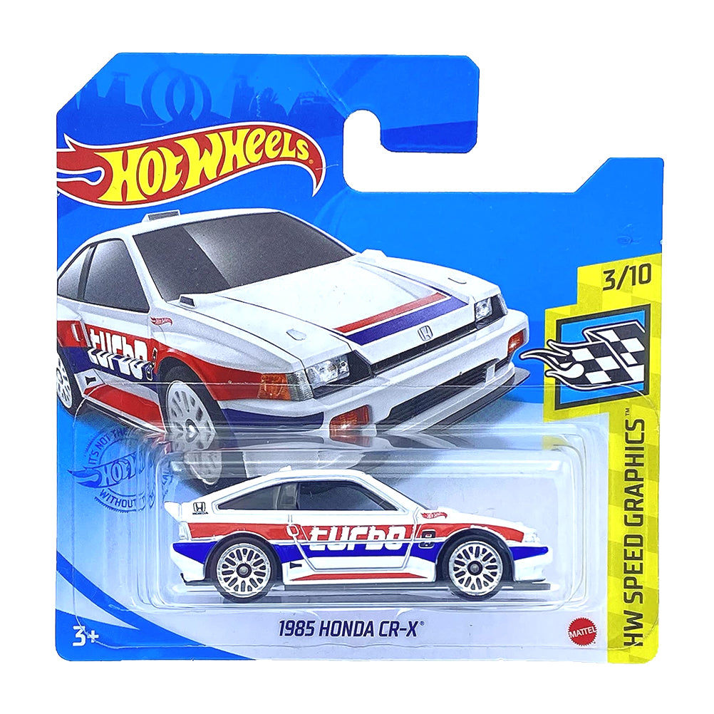 Hot Wheels 2021: 1985 Honda CR-X - HW Speed Graphics 3/10 Short Card 90/250