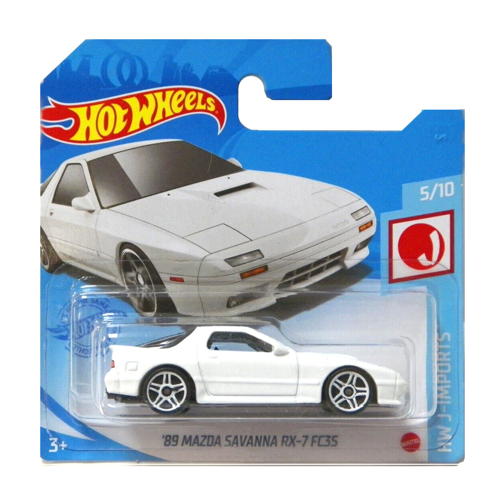 Hot Wheels 2021: '89 Mazda Savanna RX-7 FC3S - HW J-Imports 5/10 Short Card 176/250