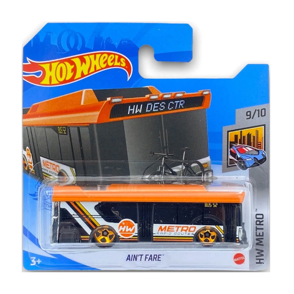 Hot Wheels 2022: Ain't Fare - HW Metro 9/10 Short Card 77/250