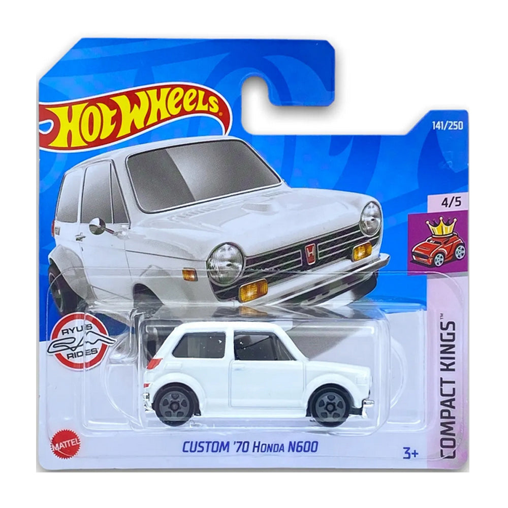 Hot Wheels 2021: Custom '70 Honda N600 - Compact Kings 1/5 Short Card 141/250