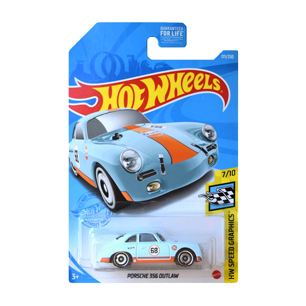 Hot Wheels 2021: Porsche 256 Outlaw - HW Speed Graphics 7/10 Long Card 171/250