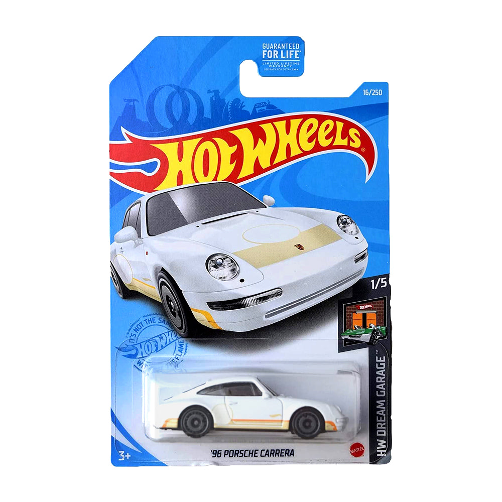 Hot Wheels 2021: '96 Porsche Carrera - Dream Garage 1/5 Long Card 16/250