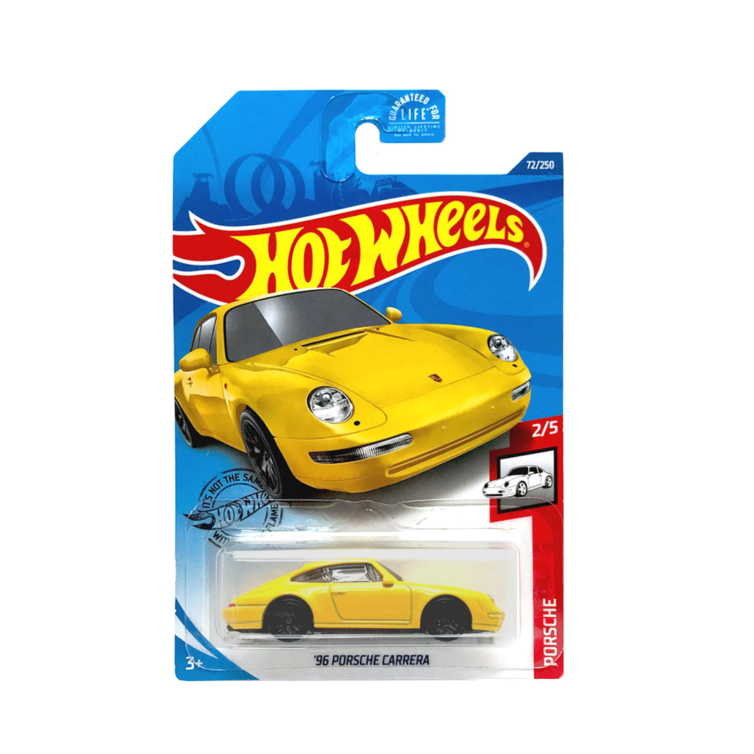 Hot Wheels 2021: '96 Porsche Carrera - Porsche 2/5 Long Card 72/250