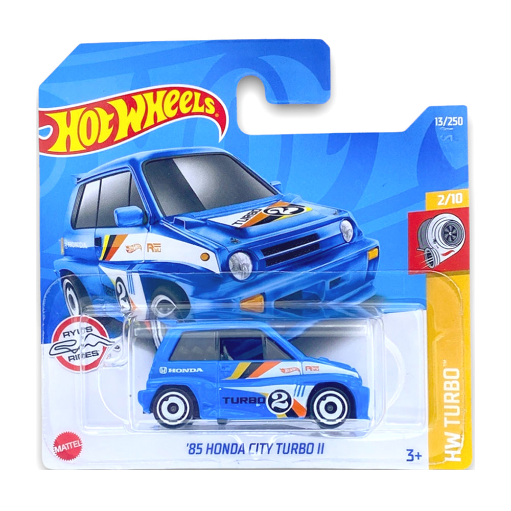 Hot Wheels 2022: Custom '85 Honda City Turbo II - HW Turbo 2/10 Short Card 35/250