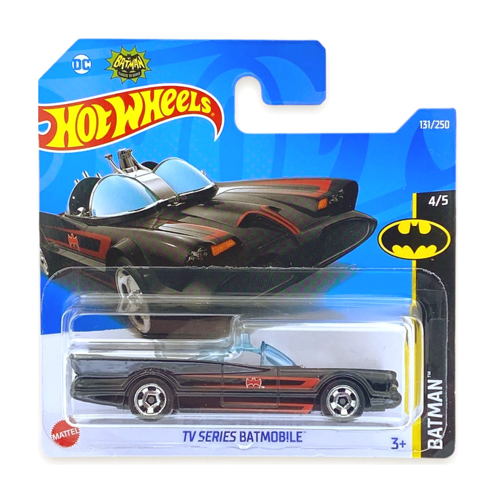 Hot Wheels 2022: Classic TV Series Batmobile 4/5 Batman Short Card 131/250