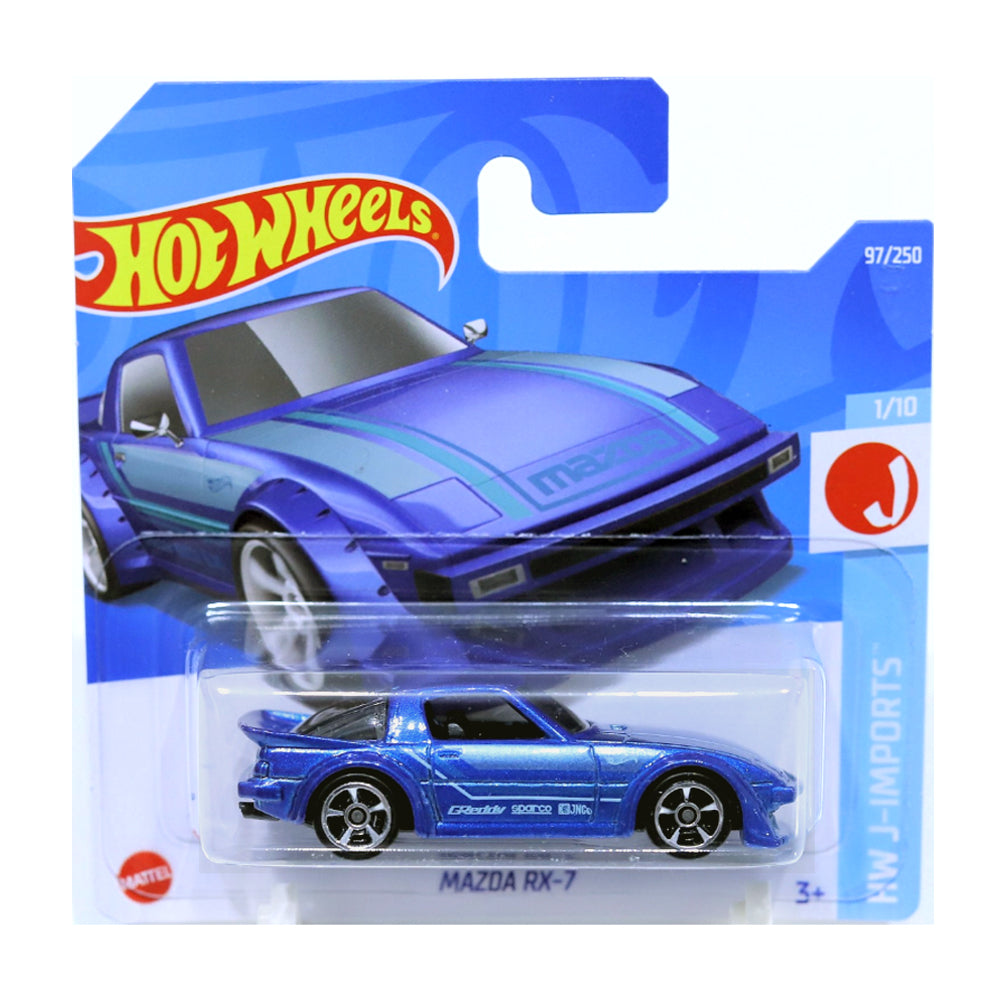 Hot Wheels 2021: Mazda RX-7 - HW J-Imports 1/10 Short Card 97/250