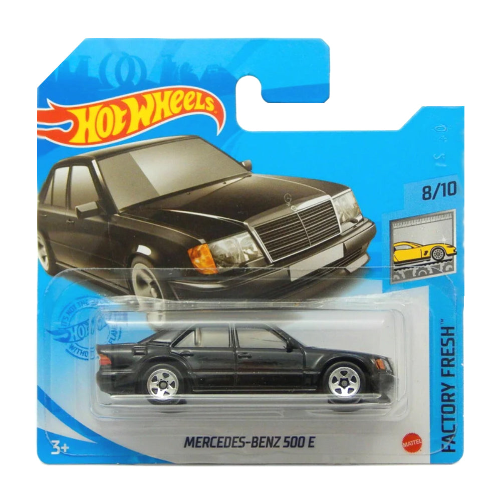 Hot Wheels 2021: Mercedes-Benz 500 E - Factory Fresh 8/10 Short Card 145/250