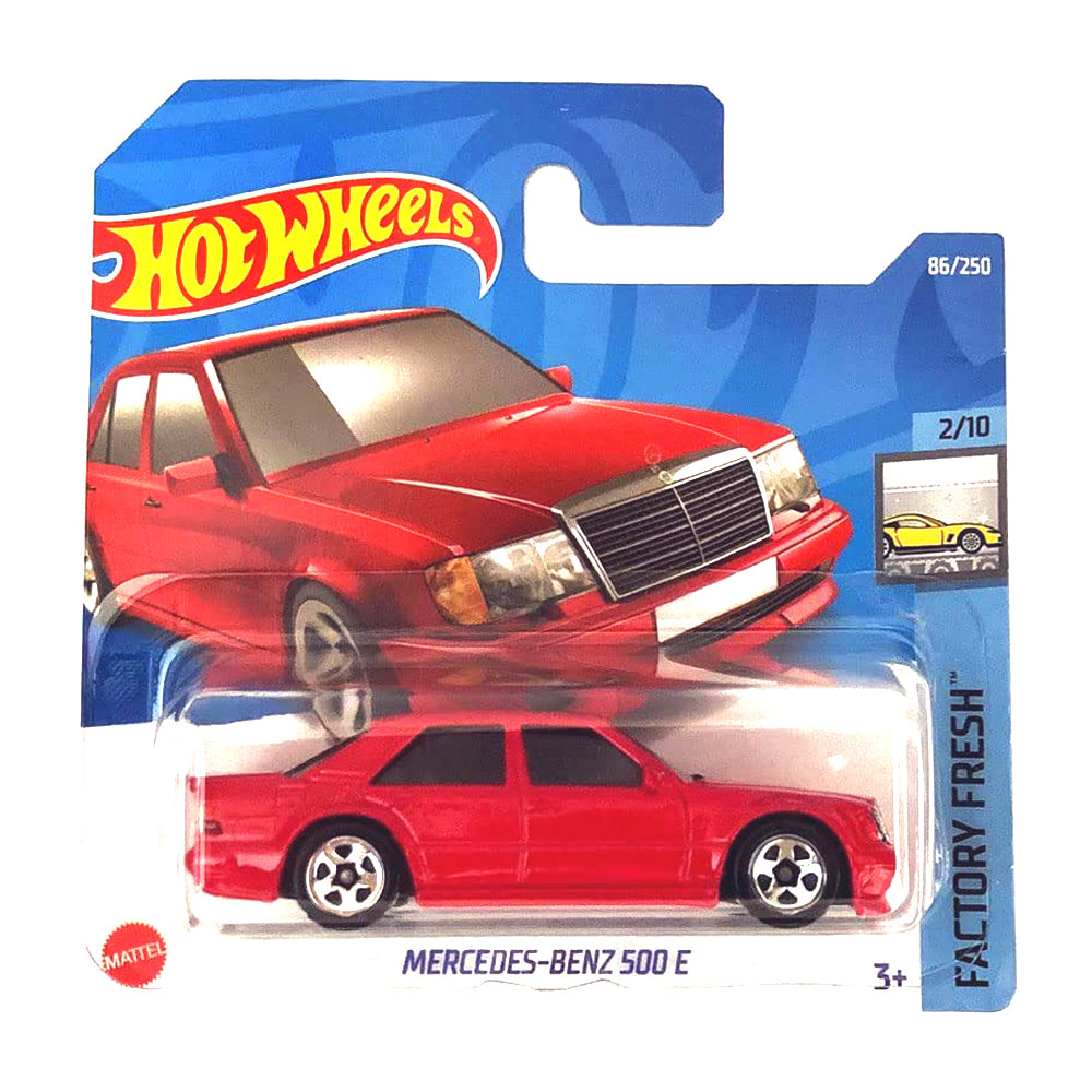 Hot Wheels 2021: Mercedes-Benz 500 E - Factory Fresh 2/10 Short Card 86/250