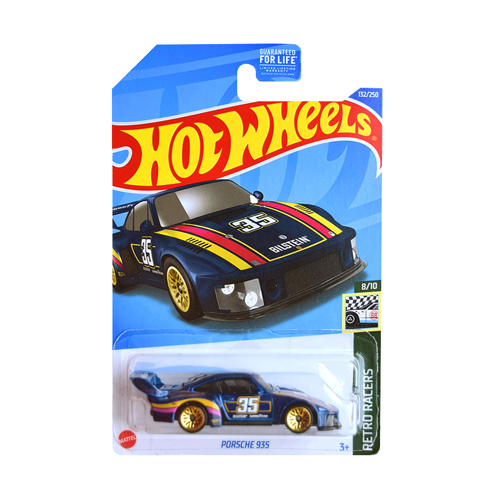 Hot Wheels 2022: Porsche 935 - Retro Racers 8/10 Long Card 132/250