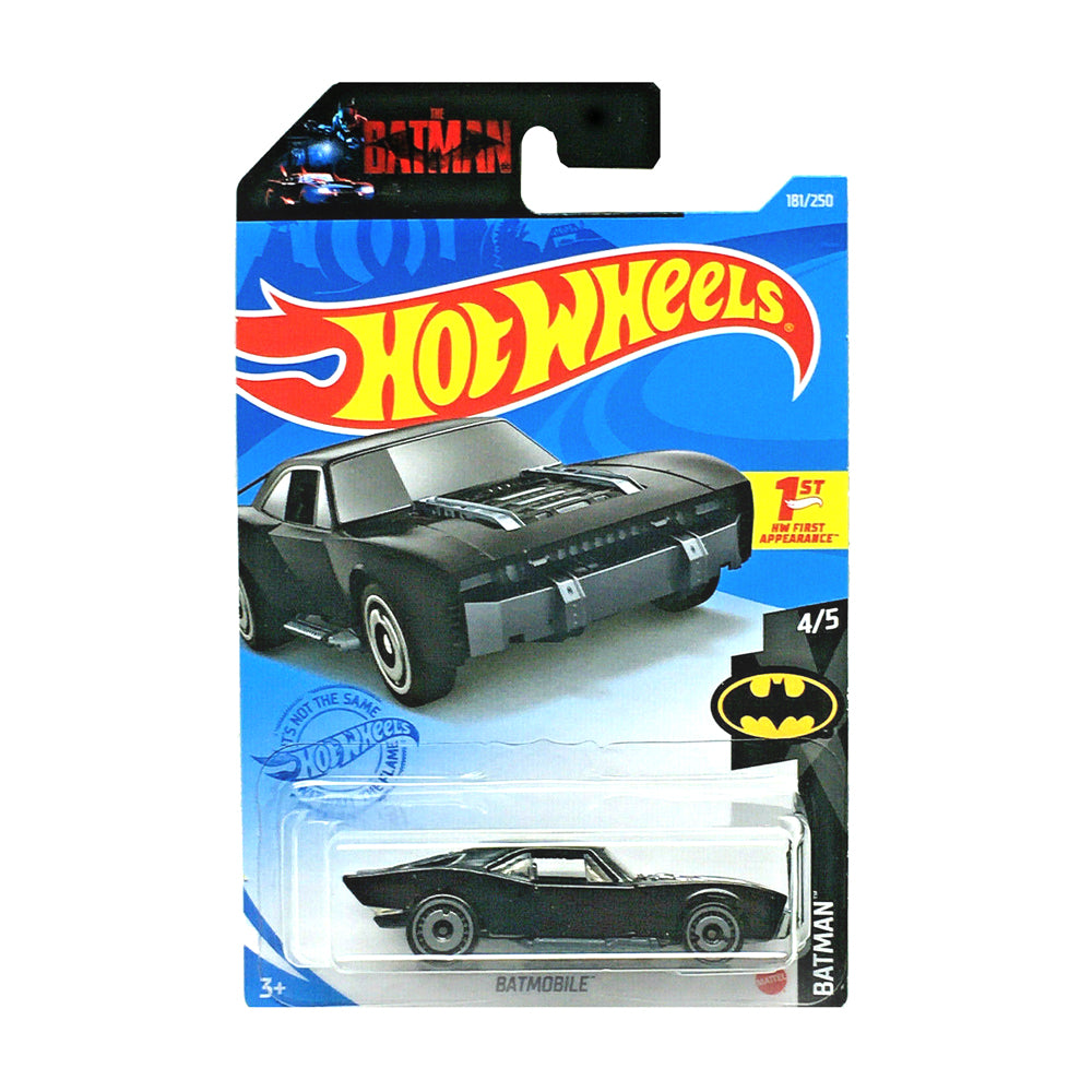 Hot Wheels 2021: The Batman Batmobile 4/5 Batman Long Card 181/250
