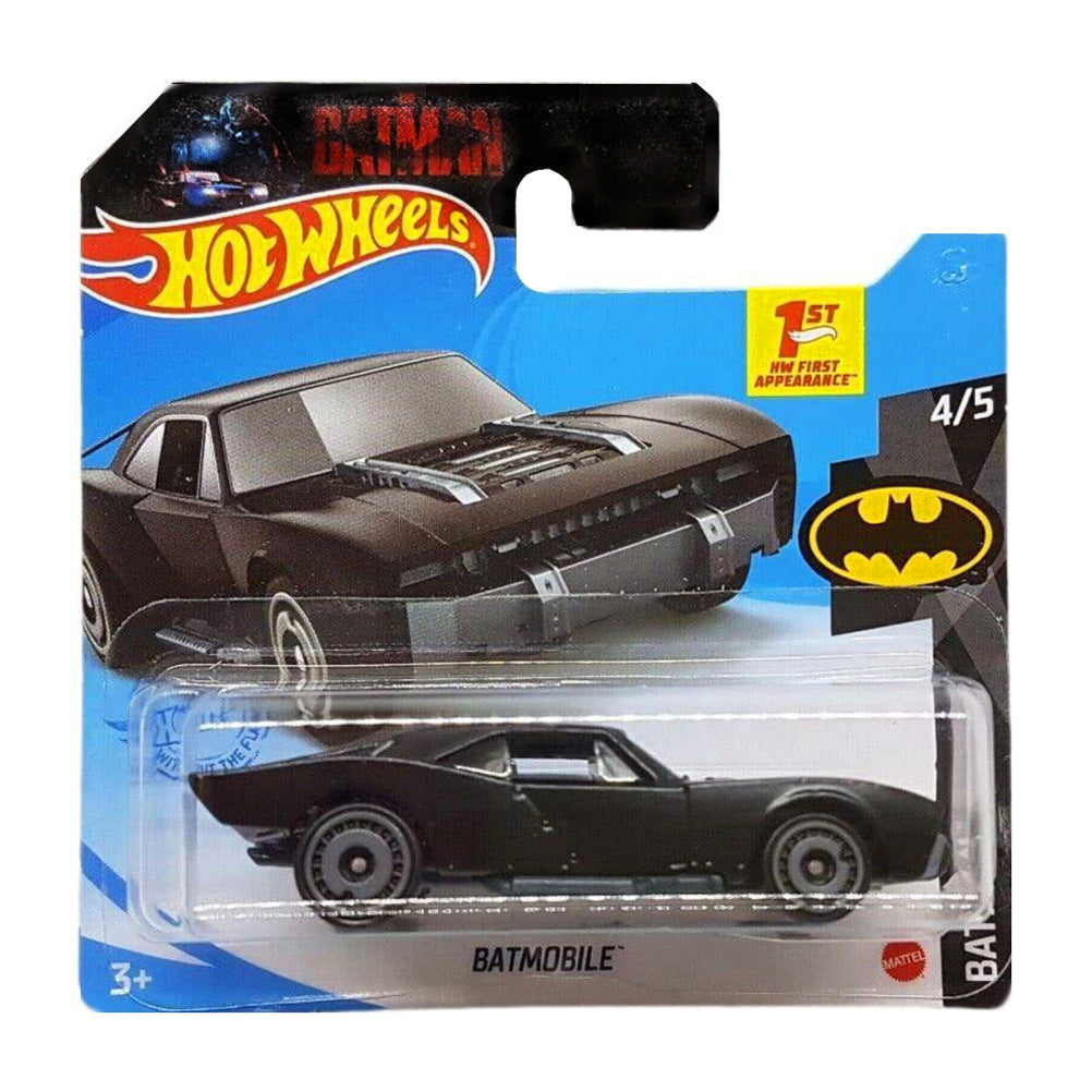 Hot Wheels 2021: The Batman Batmobile 4/5 Batman Short Card 181/250
