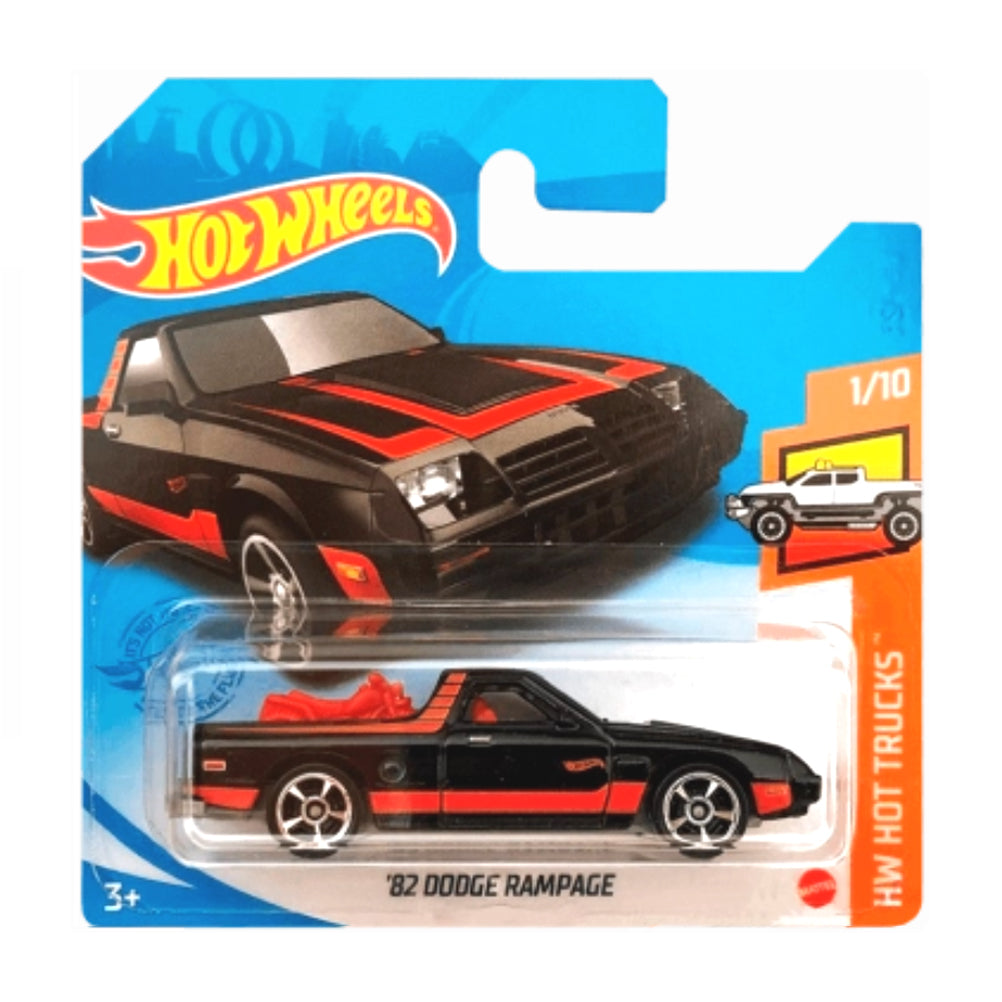 Hot Wheels 2021: '82 Dodge Rampage 1/10 HW Hot Trucks Short Card 17/250