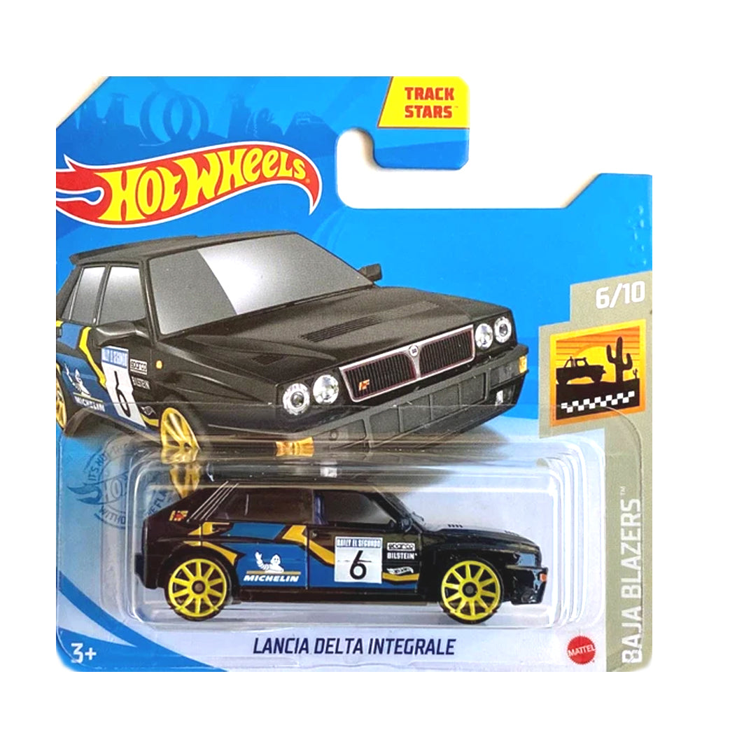 Hot Wheels 2021: Lancia Delta Integrale - Baja Blazers 6/10 Short Card 51/250