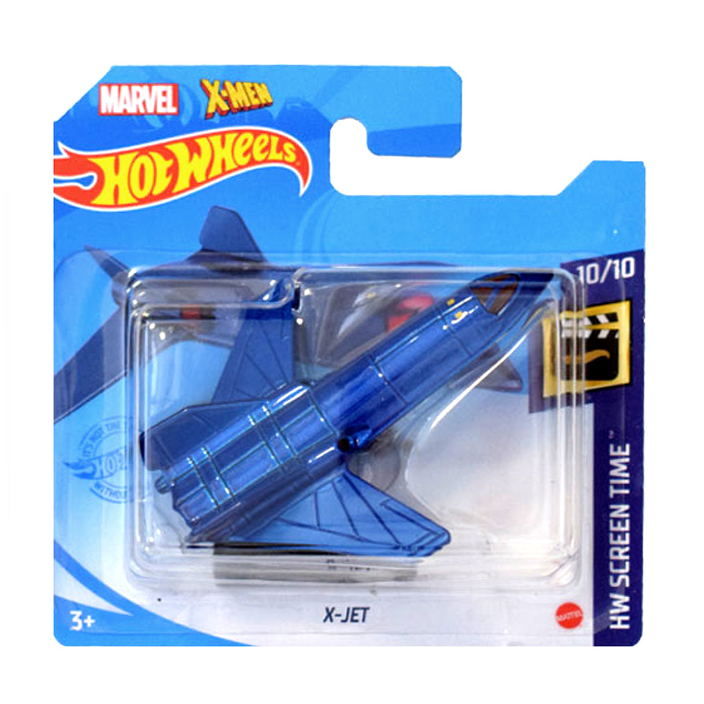 Hot Wheels 2021: X-Men X-Jet - HW Screen Time 10/10 Short Card 221/250
