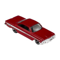 Load image into Gallery viewer, Hot Wheels 5-pack: Fast and Furious (2021) - &#39;61 Impala, Ford GT-40, &#39;72 Ford Gran Torino Sport, Lancer Evolution, Nissan 350Z
