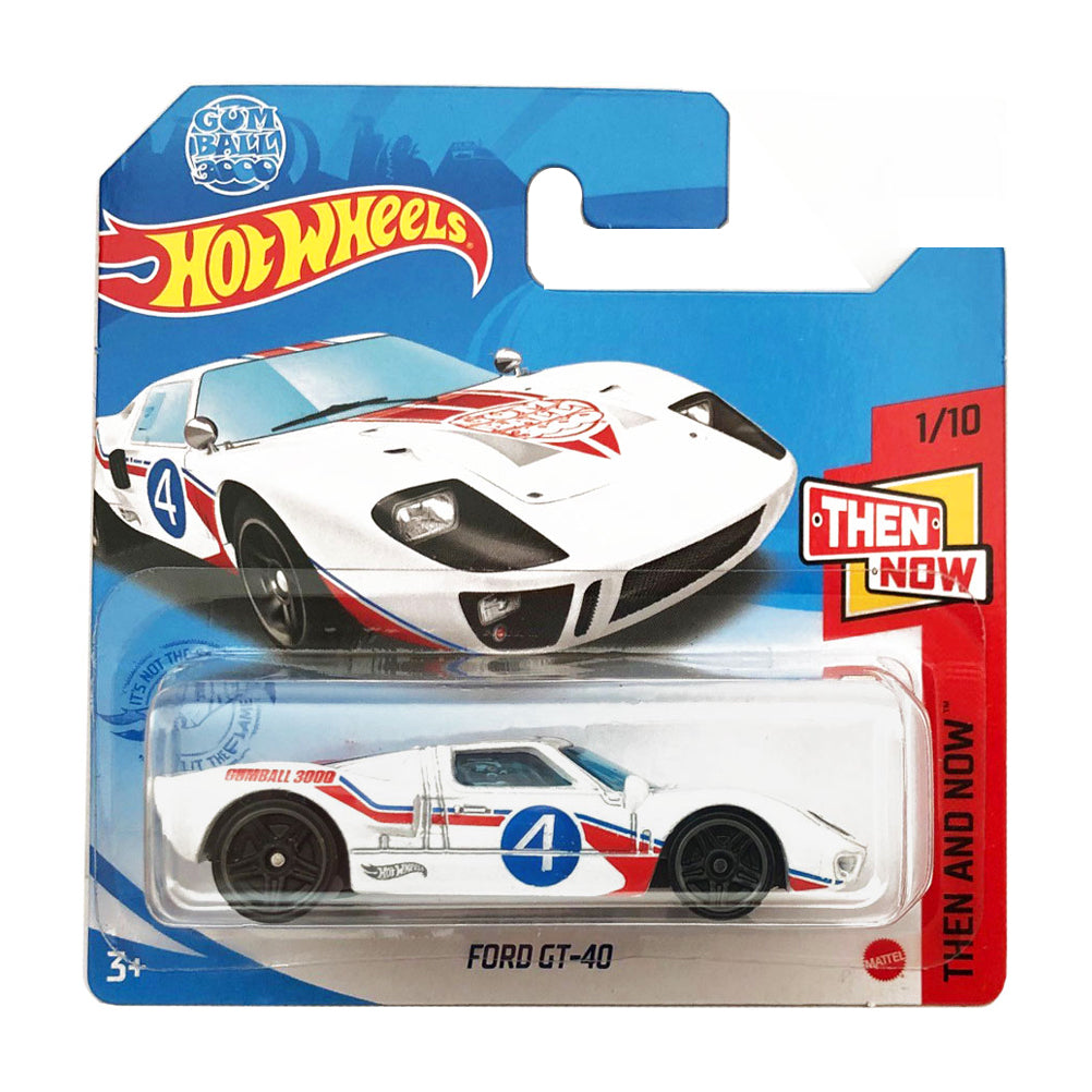 Hot Wheels 2021: Ford GT-40 - Then and Now 1/10 Short Card 78/250