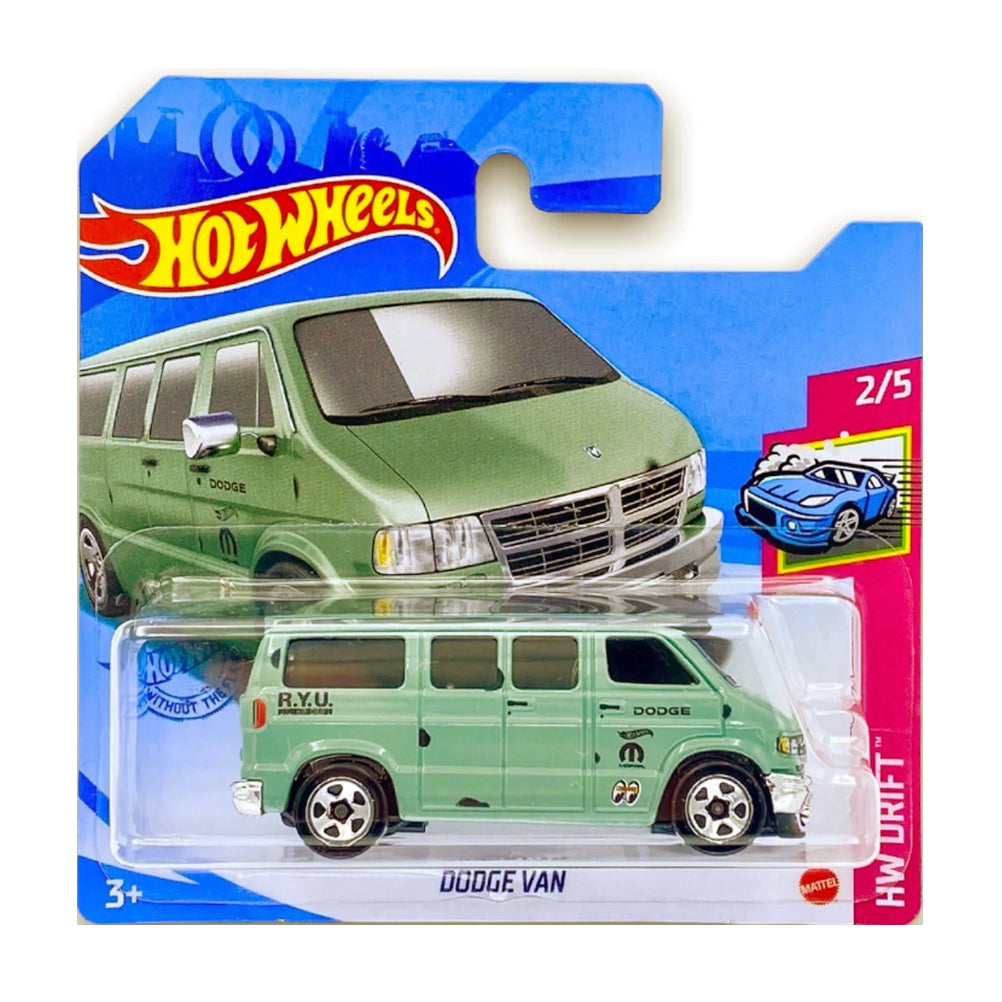 Hot Wheels 2021: Dodge Van 2/5 HW Drift Short Card 50/250