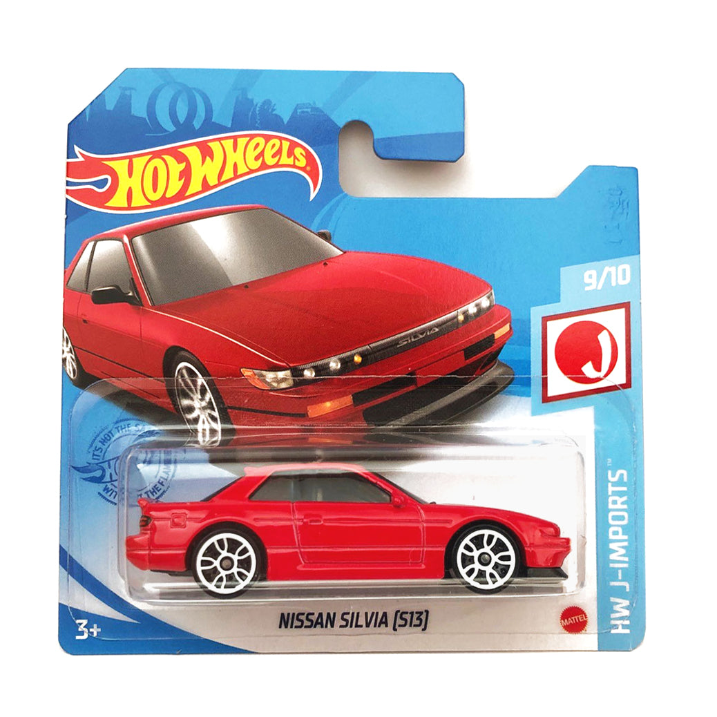 Hot Wheels 2021: Nissan Silvia (S13) - HW J-Imports 9/10 Short Card 213/250