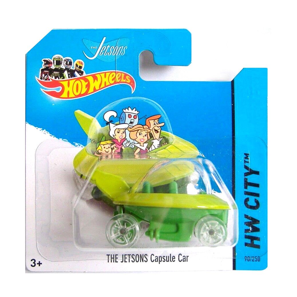 Hot Wheels 2015:The Jetson Capsule Car HW City Short Card 90/250