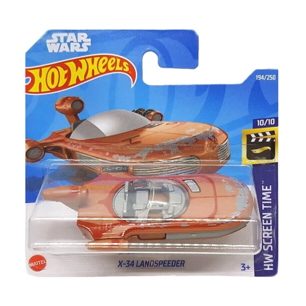 Hot Wheels 2020: Star Wars X-34 Landspeeder - HW Screen Time 10/10 Short Card 194/250