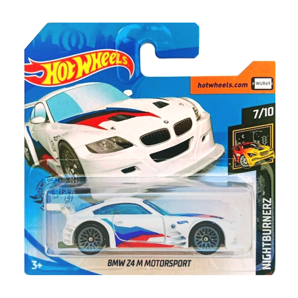 Hot Wheels 2020: BMW Z4 M Motorsport Nightburnerz 7/10 Short Card 172/250