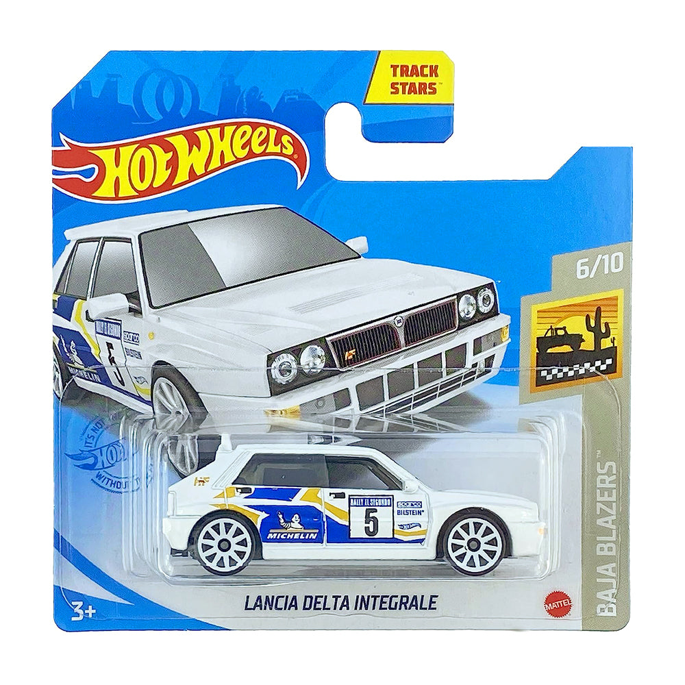 Hot Wheels 2021: Lancia Delta Integrale - Baja Blazers 6/10 Short Card 51/250