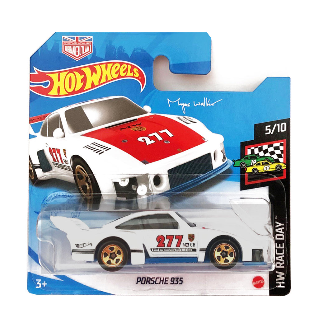 Hot Wheels 2021: Porsche 935 - Race Day 5/10 Short Card 58/250