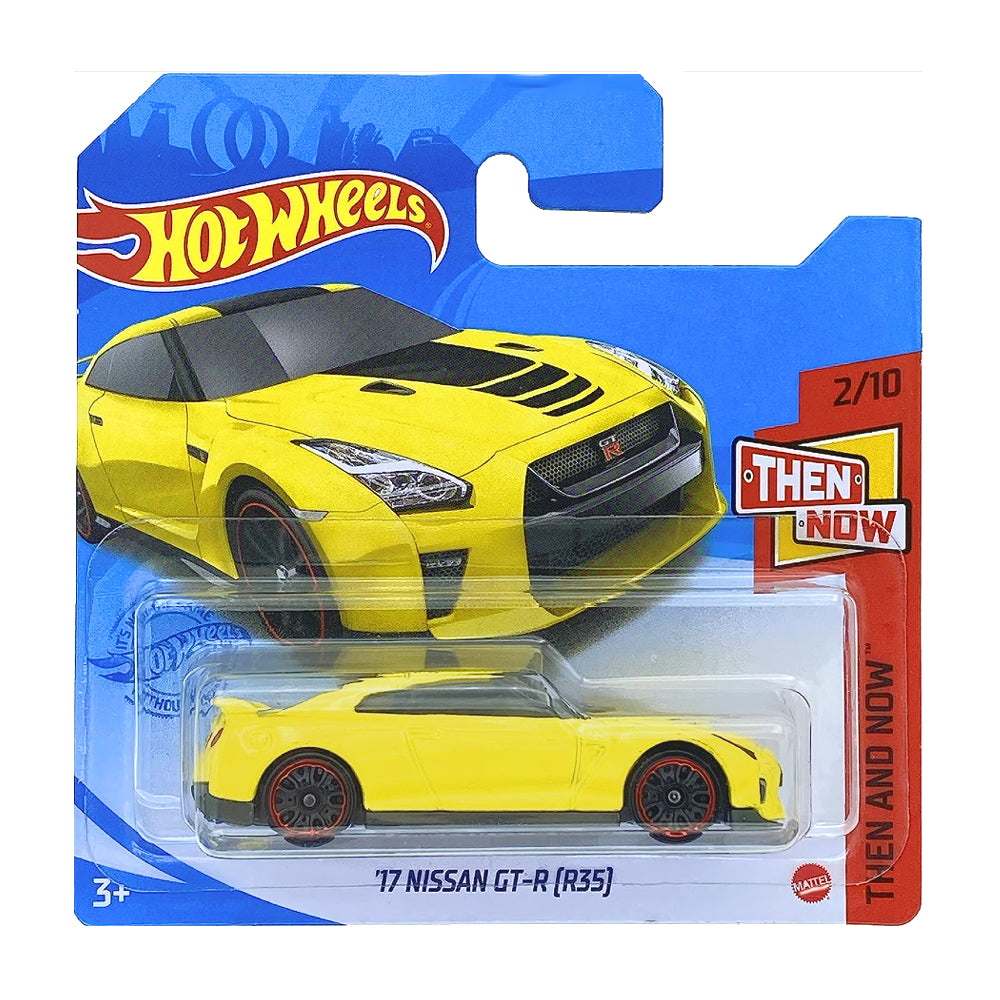 Hot Wheels 2021: '17 Nissan GTR R35 -Then and Now 2/10 Short Card 79/250