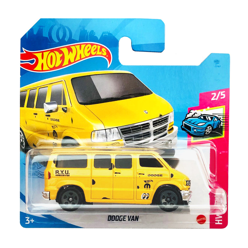 Hot Wheels 2021: Dodge Van - HW Drift 2/5 Short Card 50/250