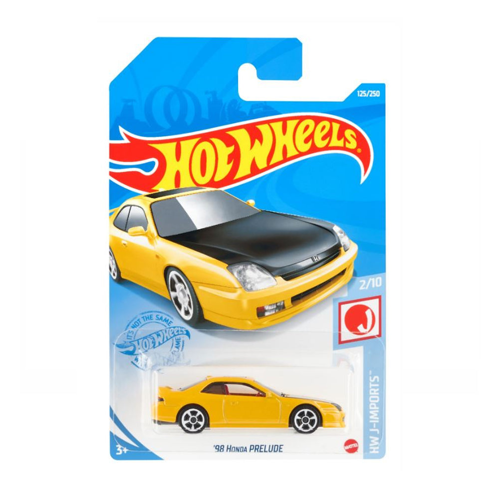 Hot Wheels 2021: '98 Honda Prelude - HW J-Imports 2/10 Long Card 125/250