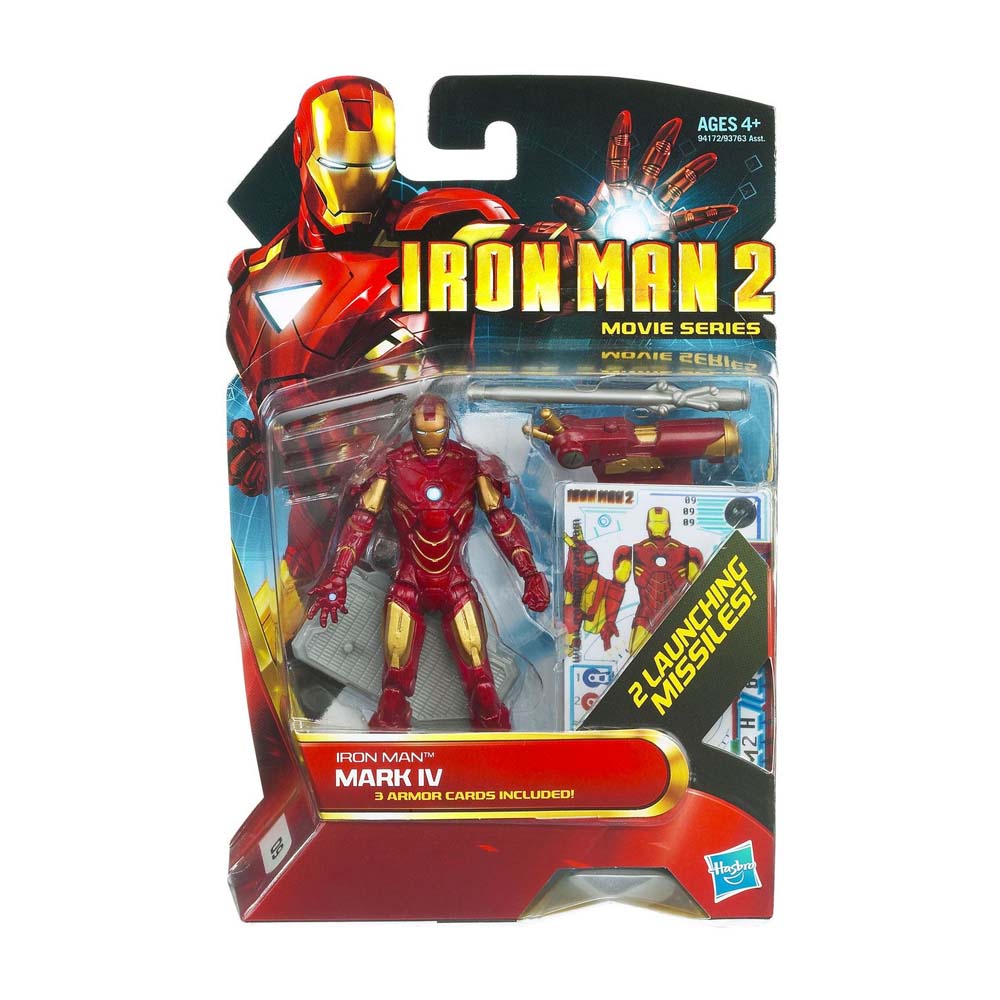 Iron Man 2 Movie Series - Iron Man Mark IV [DAMAGED PACKAGING]