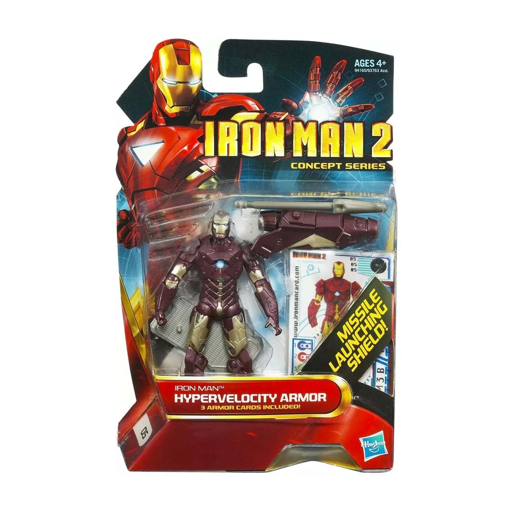 Iron Man 2 Movie Concept Series - Iron Man Hypervelocity Armor [DAMAGED PACKAGING]