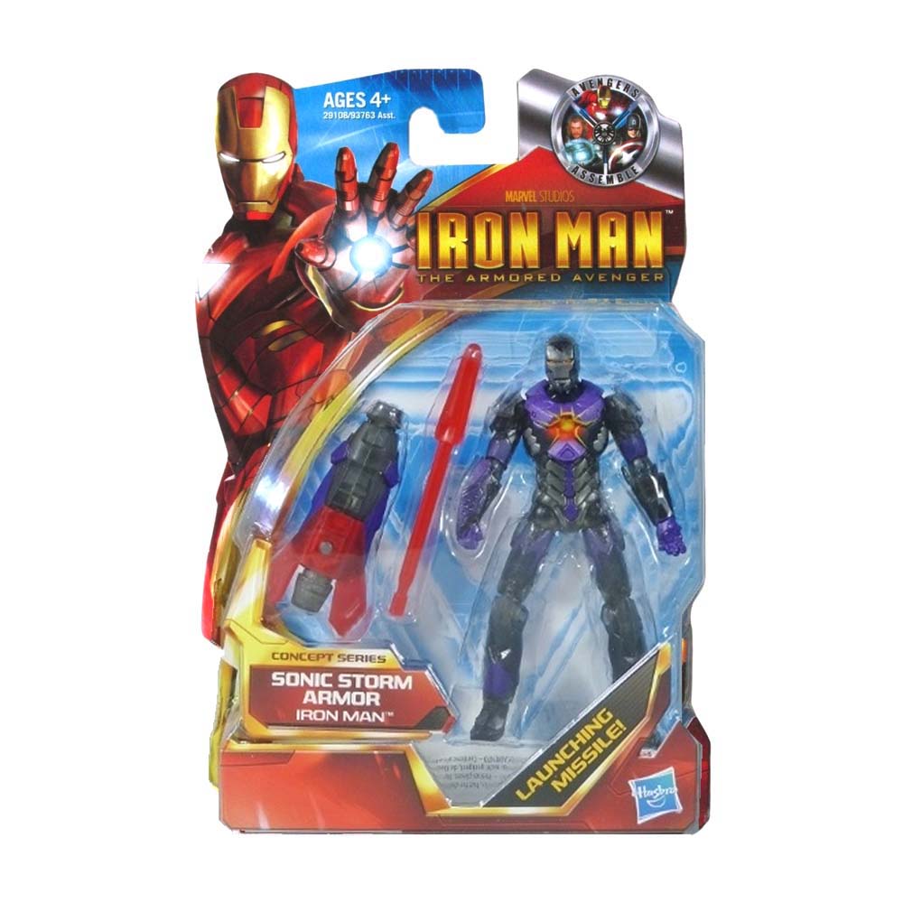 Iron Man Armoured Avenger Concept Series - Sonic Storm Armour Iron Man