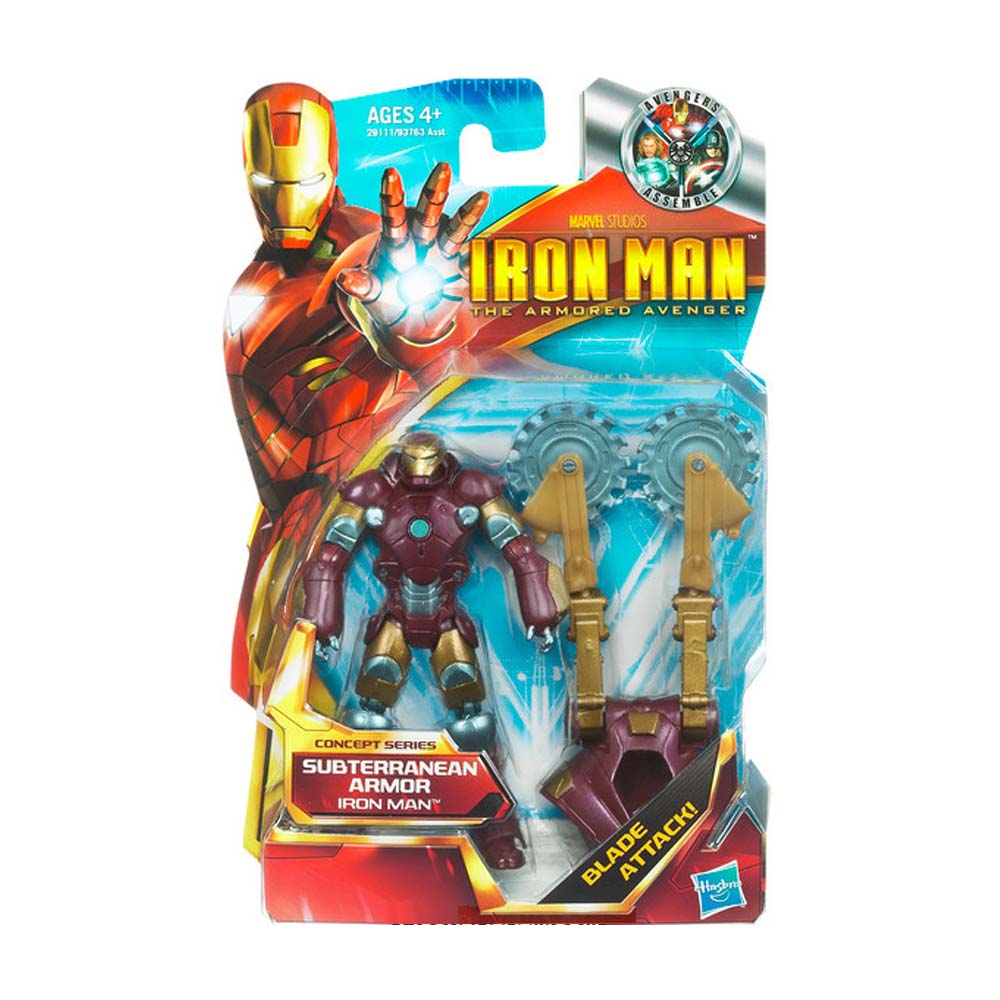 Iron Man Armoured Avenger Concept Series - Subterranean Armor Iron Man