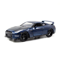 Load image into Gallery viewer, Jada: 1:32 Fast &amp; Furious Brian&#39;s Nissan GTR (R35) Ben Sopra (Dark Blue)
