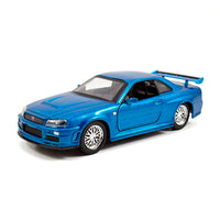 Load image into Gallery viewer, Jada: 1:32 Fast &amp; Furious Brian&#39;s Nissan Skyline GTR (BNR34)

