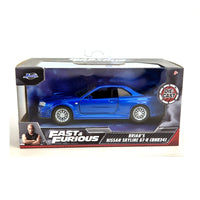 Load image into Gallery viewer, Jada: 1:32 Fast &amp; Furious Brian&#39;s Nissan Skyline GTR (BNR34)
