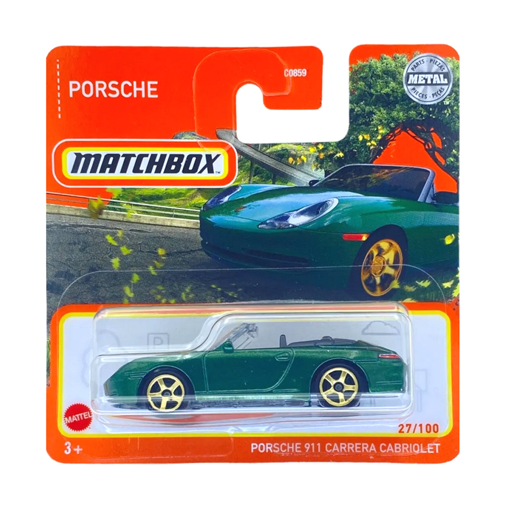 Matchbox 2021: Porsche 911 Carrera Cabriolet - MBX City 27/100