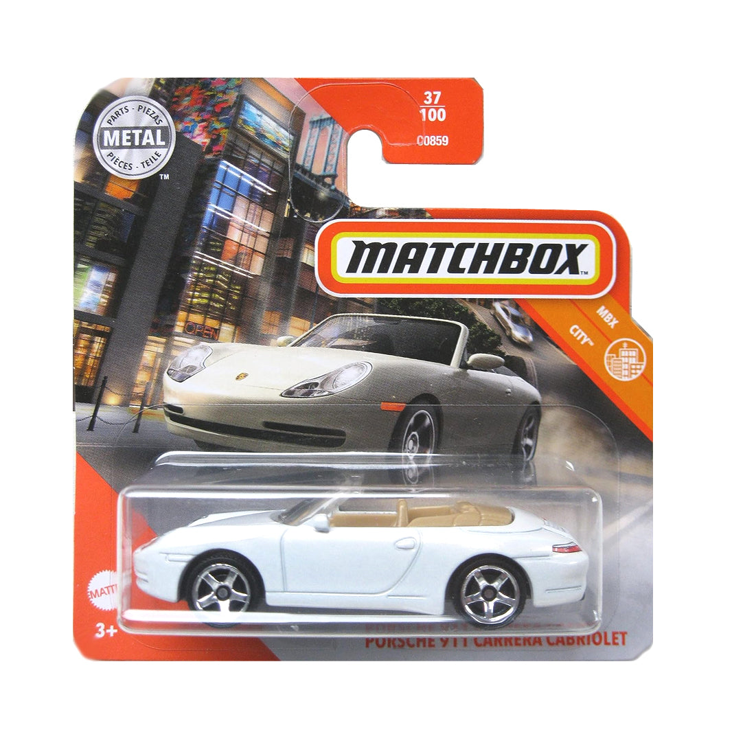 Matchbox 2021: Porsche 911 Carrera Cabriolet - MBX City 37/100