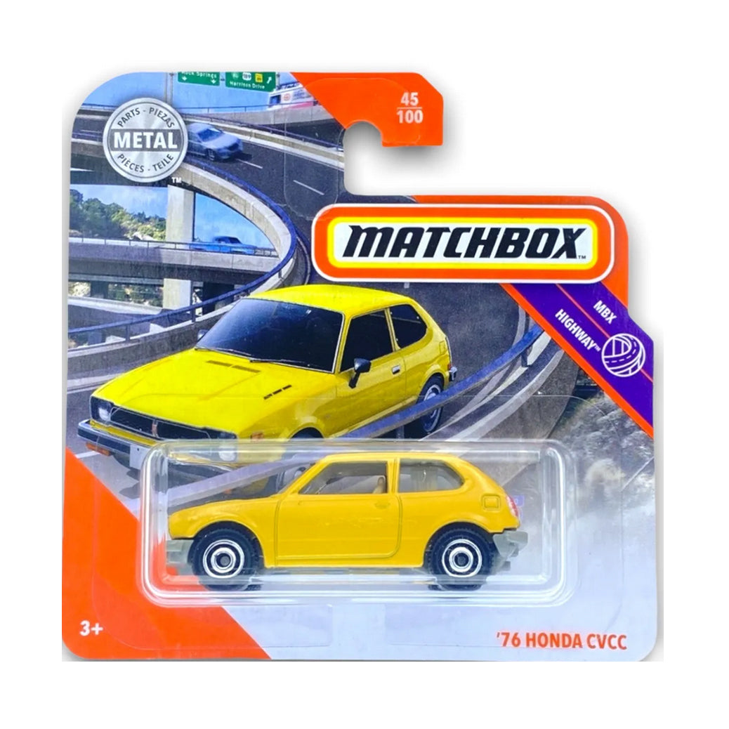 Matchbox 2022: '76 Honda CVCC- MBX Highway 45/100