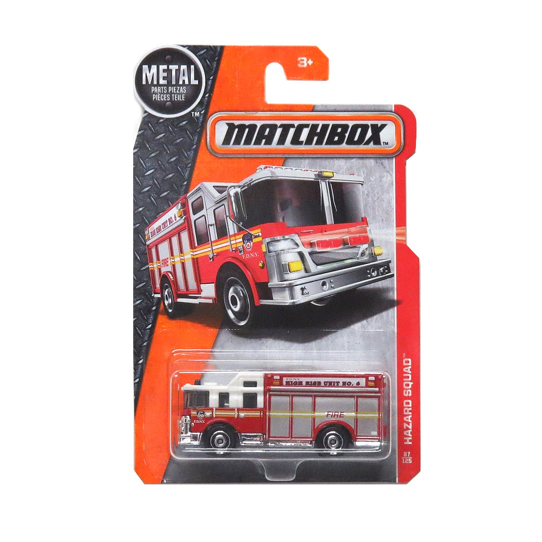 Matchbox 2017: Hazard Squad (Fire Engine) - 87/125