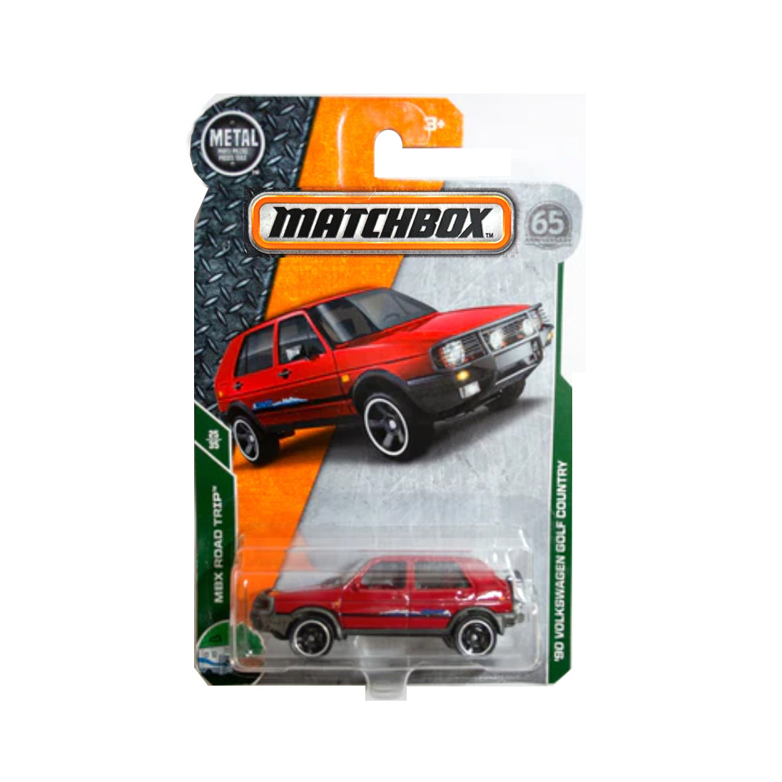 Matchbox 2018 MBX Road Trip: '90 Volkswagen Golf Country - 99/125