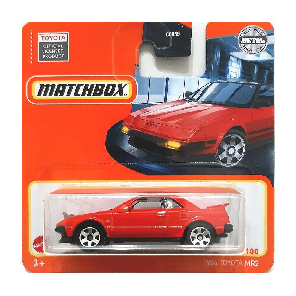 Matchbox 2023: 1984 Toyota MR2 - 16/100 (Front Headlights Up Version)