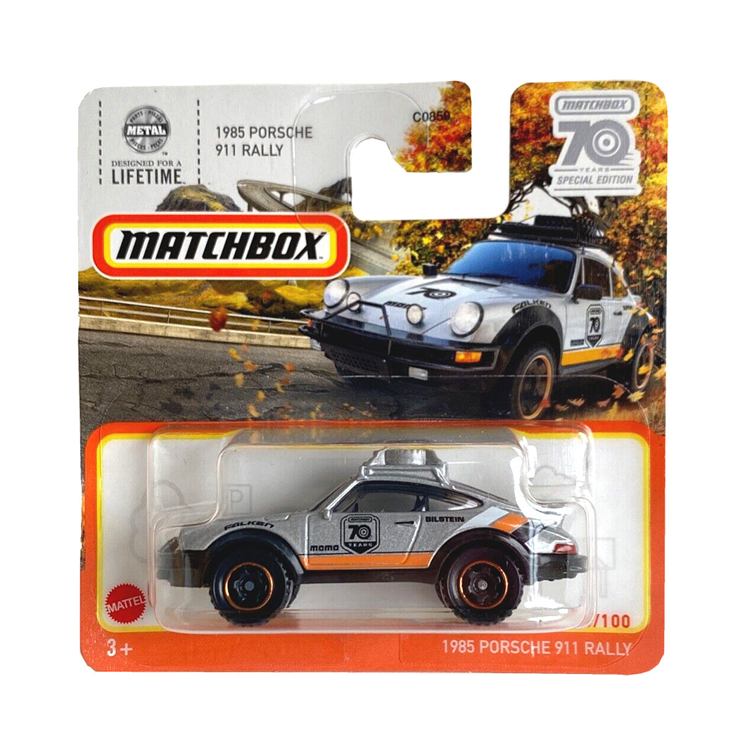 Matchbox 2023: 1985 Porsche 911 Rally - 80/100