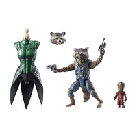 Load image into Gallery viewer, Marvel Legends Guardians of the Galaxy Vol. 2 Wave: Rocket Racoon &amp; Baby Groot Action Figure (Mantis BAF)
