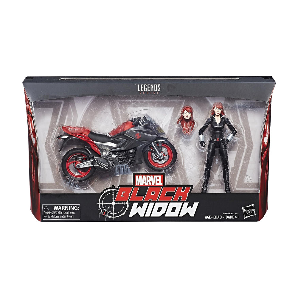 Marvel Legends Legendary Riders: Black Widow with Motorcycle